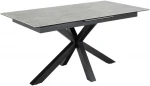 Dining table HEAVEN 168/210x90xH76cm, pilkas