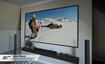 Elite Screens Fixed Frame Projektoriaus ekranas | AR110WH2 | Įstrižainė 110" | 16:9 | Juodas