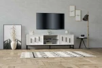 TV staliukas Kalune Design Televizoriaus stovas Shape - Baltas