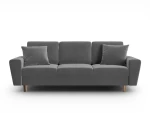 Sofa-lova Micadoni Moghan, 235x100x88 cm, pilka