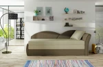 ELTAP Sofa-lova, Aga Alova 07, Alova 67, rudos/smėlio spalvos, pusė: dešinė, 218 x 80 cm x 77 cm