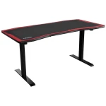 Nitro Concepts Gaming Desk D16E Carbon Raudona 1600x800 - electrically adjustable height