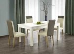 SEWERYN 160/300 cm extension table color: baltas