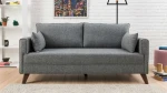 Kalune Design 2 vietų sofa Bella Sofa For 2 Pr - Pilkas