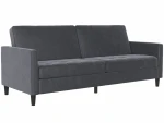 Dvivietė sofa-lova Dorel Home Presley, pilka