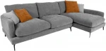 Corner sofa DAISY RC, pilkas