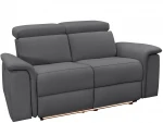 Dvivietė sofa Loft24 Pareli, pilka