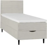 Lova Continental bed LAARA 90x200cm, beige