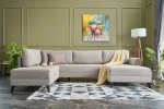 Kalune Design CREAM Kampinė sofa-lova Eris - Kreminis