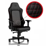 Žaidimų kėdė Noblechairs HERO PU-Leather Gaming Chair, Juoda-raudona