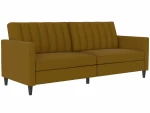 Dvivietė sofa-lova Dorel Home Celine, geltona