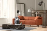 Hanah Home 3 vietų sofa Petra 3 - Oranžinis