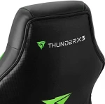 ThunderX3 Žaidimų kėdė Thunder X3 EC1 Gaming Chair, Juoda-žalia