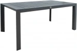 Table TOMSON 160x90xH73, dark pilkas