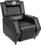 Blackstorm Throne of Games Recliner -pelituoli, musta