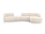 Modulinė sofa Micadoni Miley, smėlio spalvos