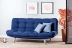 Kalune Design 3 vietų sofa-lova Misa Sofabed - Navy Mėlyna