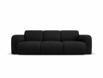 Trivietė sofa Windsor & Co Lola, 235x95x72 cm, juoda