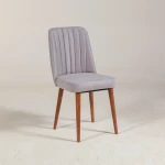 Valgomojo kėdė Kalune Design 869, ruda/šviesiai pilka