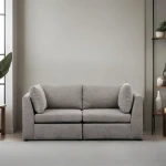 2 vietų sofa Mottona 2-Seat Sofa - Light Grey