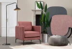 Fotelis Kalune Design Sparnuotoji kėdė Sino Armchair