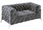 Sofa Ropez Chelsea Bis 2S, pilka