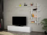 TV staliukas Kalune Design Televizijos vienetas Ahenk - Baltas