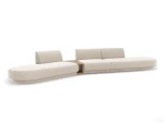 Modulinė sofa Micadoni Miley, balta