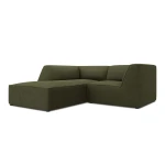 Sofa Micadoni Ruby, 186x180x69 cm, žalia