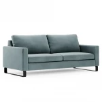 Trivietė sofa Homede Corni, mėlyna