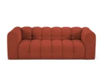 Sofa Micadoni Mellow, 220x106x75 cm, oranžinė