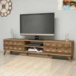 TV staliukas Kalune Design TV stalas Class - Walnut