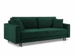 Sofa Cosmopolitan Design Fano, žalia/juoda