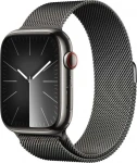 Išmanusis laikrodis Apple Watch 9 GPS + Cellular 45mm Graphite Stainless Steel Grafitowy (MRMX3QF/A)