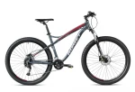 Kalnų dviratis Romet Rambler FIT 27.5" 2023, juodas/raudonas