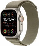 Išmanusis laikrodis Apple Watch Ultra 2 GPS + Cellular 49mm Titanium Case Alpine Loop Medium Žalias (MREY3WB/A)