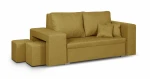 Sofa-lova Milo2, geltona