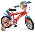 Children's Bike 14" Paw Patrol Raudona 1478 Boy NEW TOIMSA