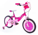 Vaikiškas dviratis Huffy 21998W Minnie Mouse, 16", rožinis