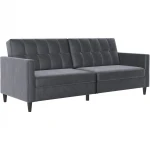 Dvivietė sofa-lova Dorel Home Hartford, pilka