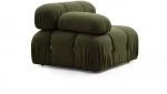 Hanah Home 1 vietos sofa Bubble L1 - Žalias