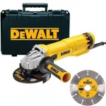 Kampinis šlifuoklis DEWALT DWE4217KD-QS 1200W, 125mm