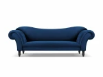 Sofa Windsor & Co Juno, 236x96x86 cm, mėlyna/juoda