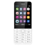 Prekė su pažeista pakuote.Nokia 230 Dual SIM 16GB White (TA-1609)