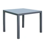 Table AMALFI 90x90xH74cm, pilkas