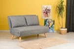 Hanah Home 2 vietų sofa-lova Folde 2-Seater - Light Pilkas