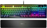 Žaidimų klaviatūra SteelSeries Apex Pro, OmniPoint Switch, US kalba, Juodos spalvos