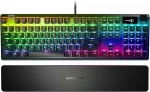 Žaidimų klaviatūra SteelSeries Apex Pro, OmniPoint Switch, US kalba, Juodos spalvos