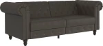 Dvivietė sofa-lova Dorel Home Felix, pilka