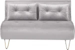Shumee Velour sofa, dvigulė lova, pilka VESTFOLD